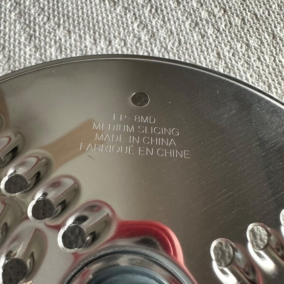 Cuisinart FP-8FD Food Processor FINE Slicing Shredding Blade Replacement NEW - Picture 3 of 4